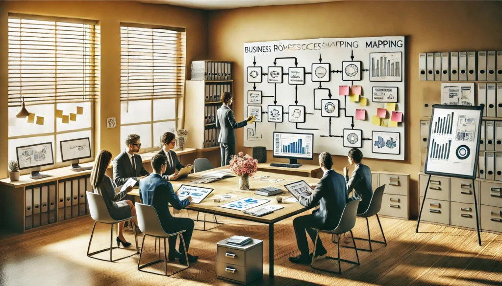 bedrijfsprocessen in kaart brengen