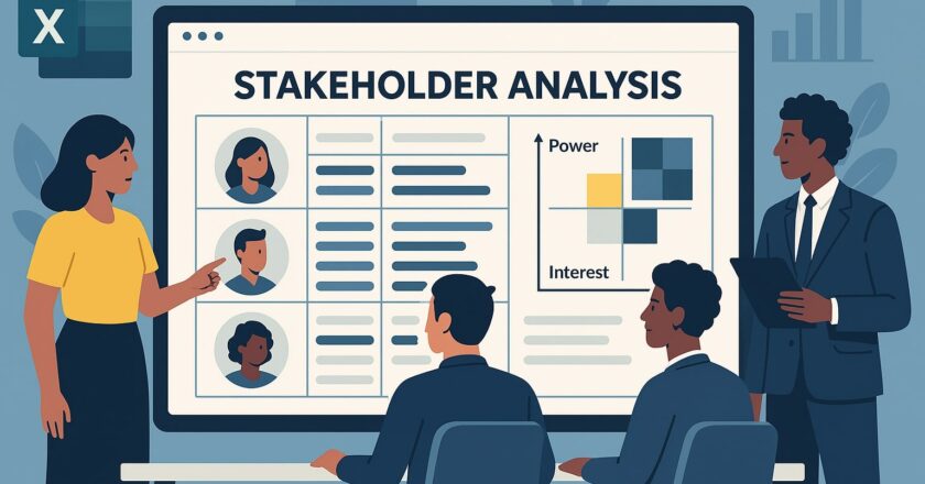 Stakeholderanalyse Excel: overzicht, invloed en betrokkenheid in kaart brengen