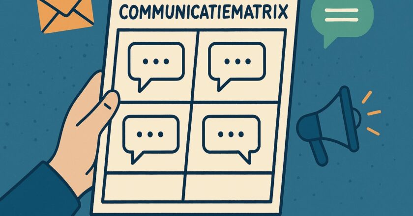 Communicatie matrix als strategisch instrument voor organisaties