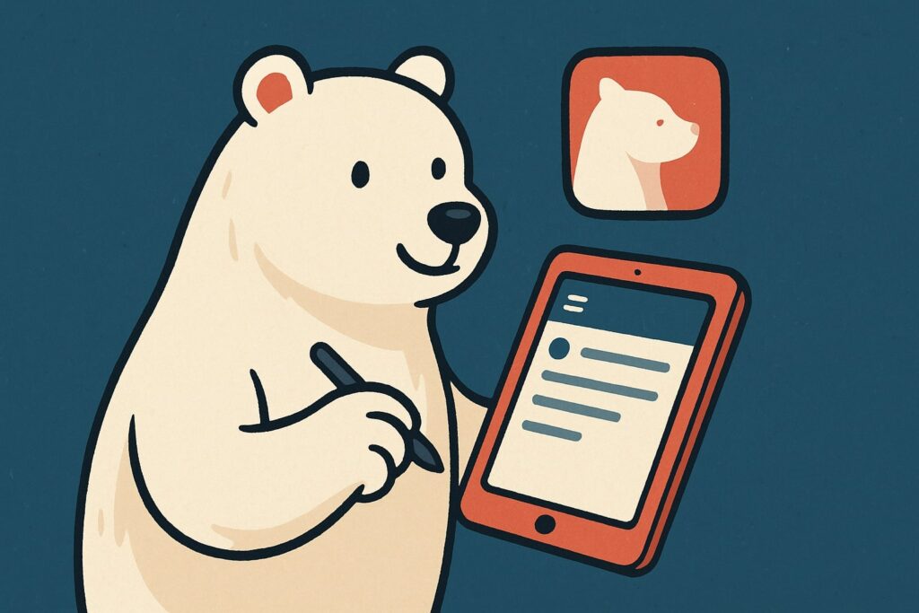 Bear app als productiviteitstool voor ondernemers
