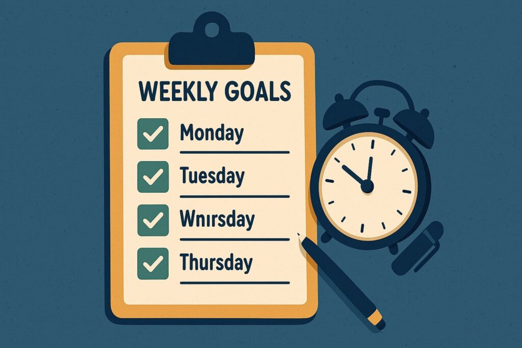 Weekdoelen als motor voor structuur en groei in je organisatie