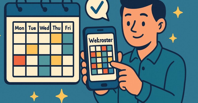 Werkrooster app als slimme oplossing voor planning en efficiëntie