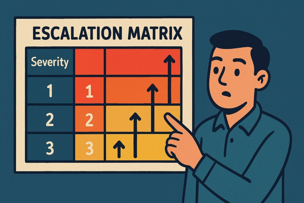 Escalatiematrix als hulpmiddel voor structuur en besluitvorming