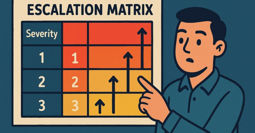 Escalatiematrix als hulpmiddel voor structuur en besluitvorming