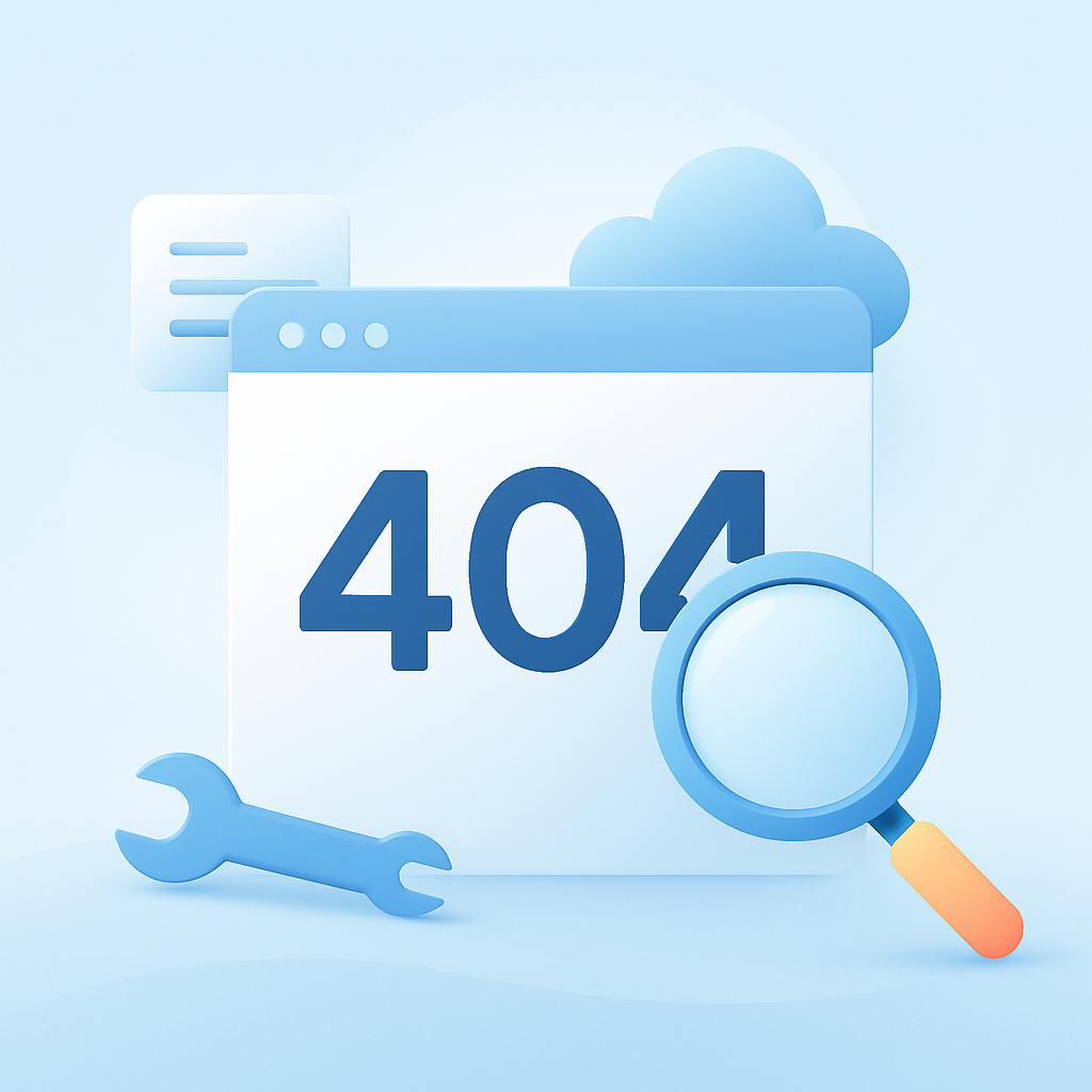 Foutcode 404 oplossen