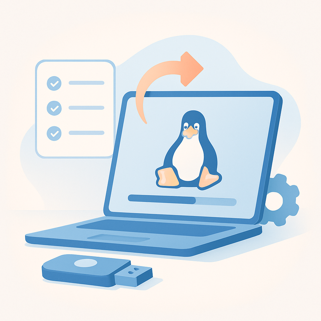 Hoe installeer ik Linux