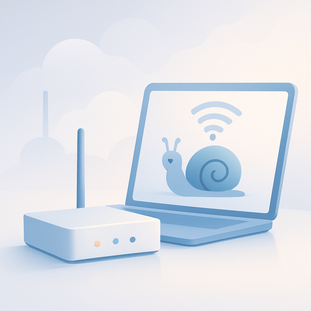 Mijn internet is traag