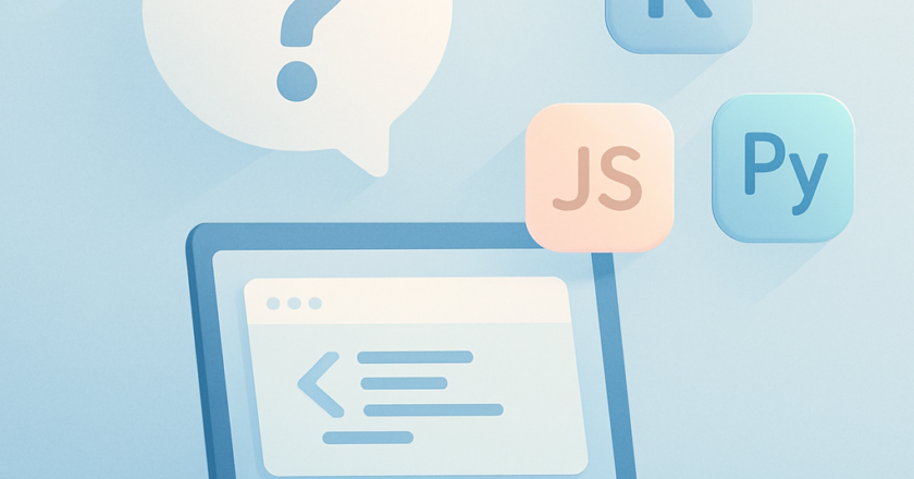 Welke programmeertaal moet ik leren