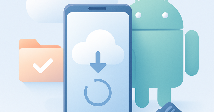 backup maken android