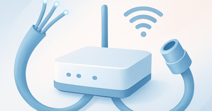 glasvezel vs kabel internet