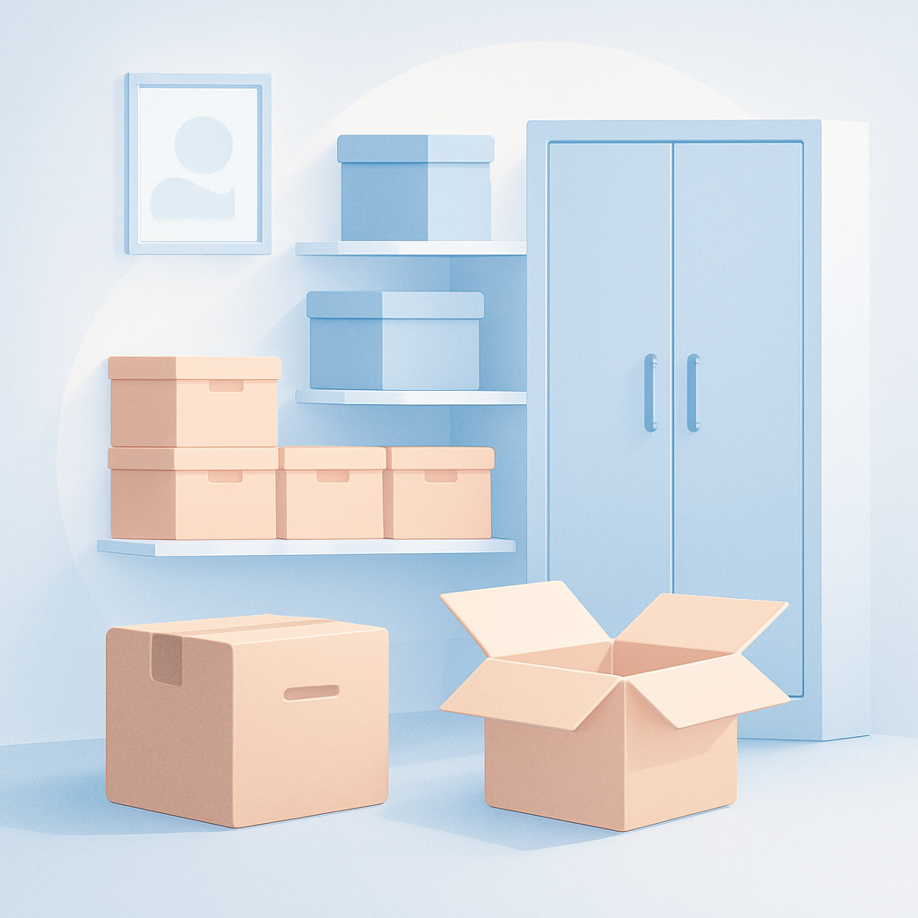 opslagruimte vrijmaken