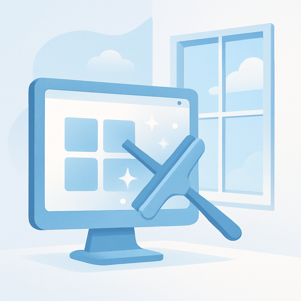 windows register opschonen