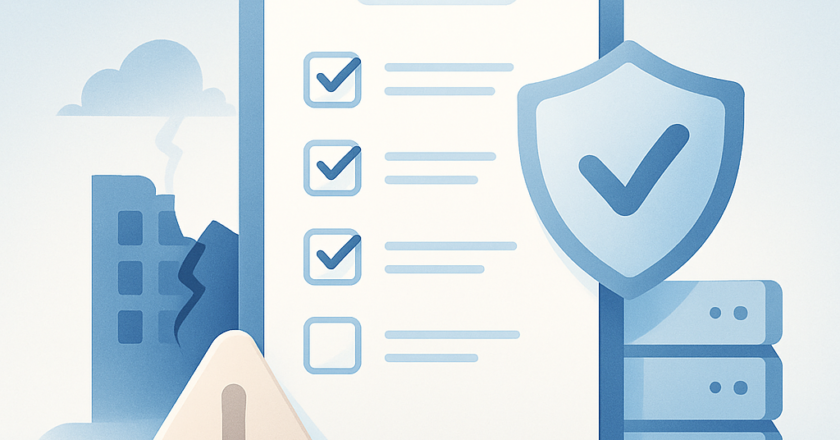 disaster recovery plan