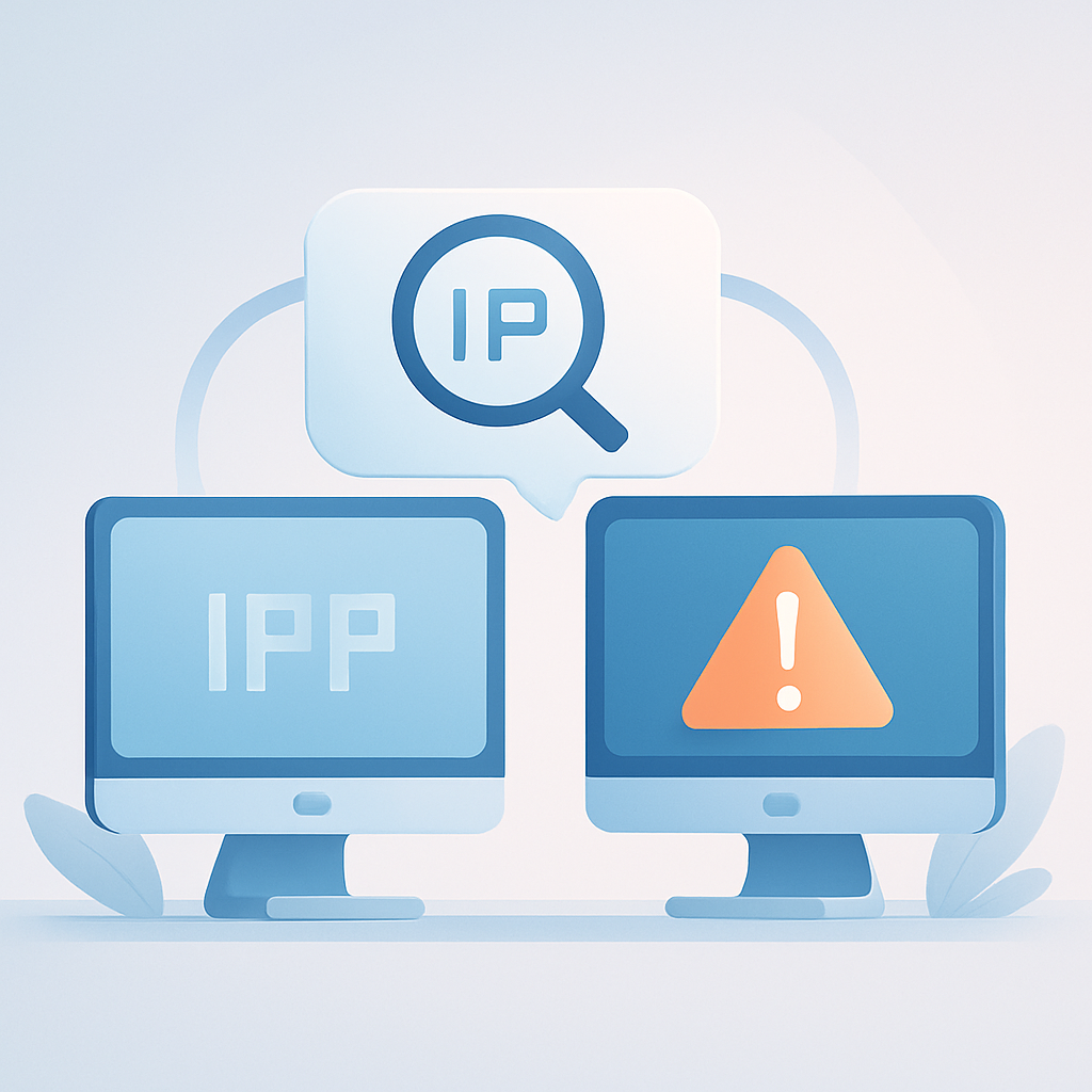 ip conflict oplossen