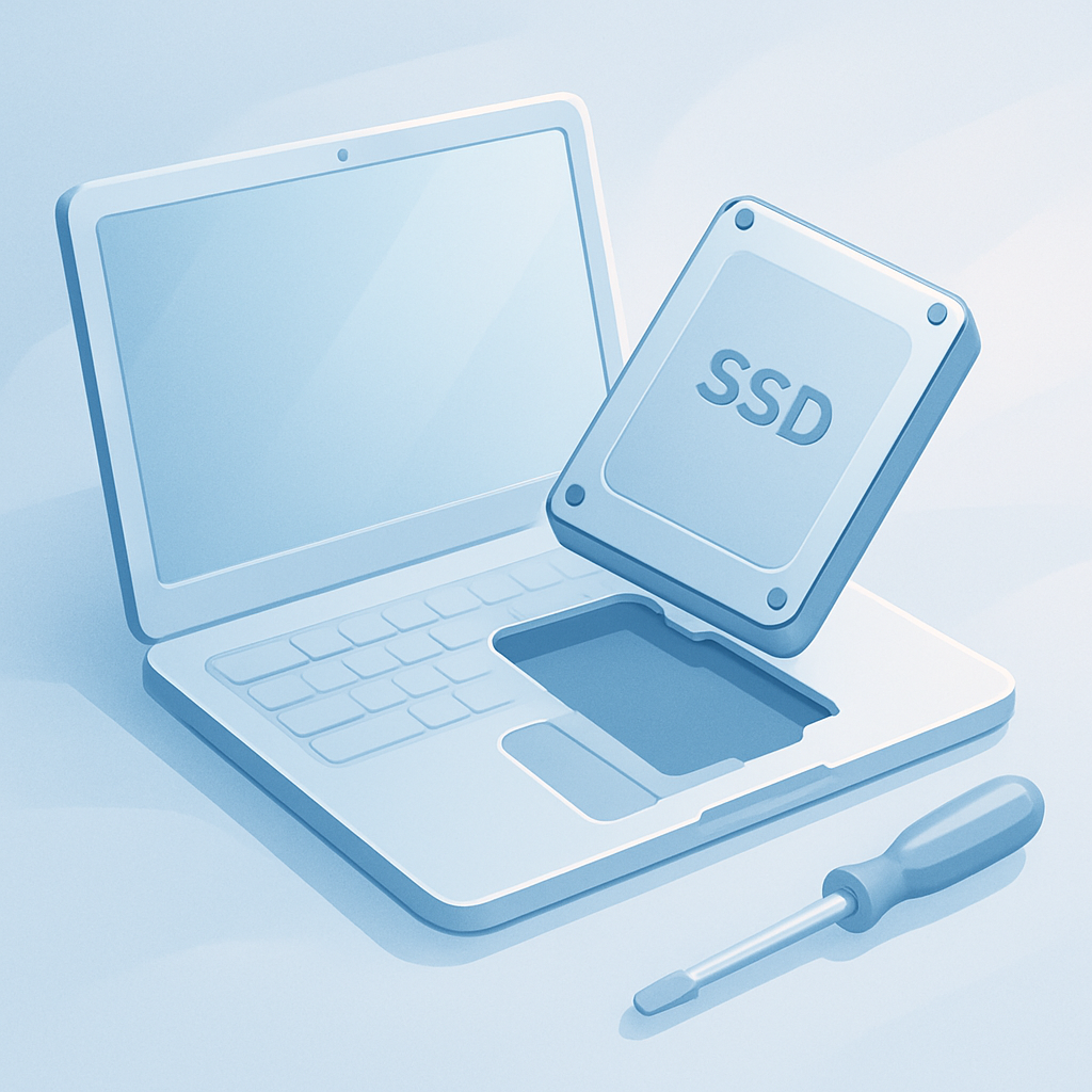 ssd vervangen laptop